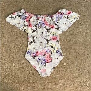 Floral bodysuit